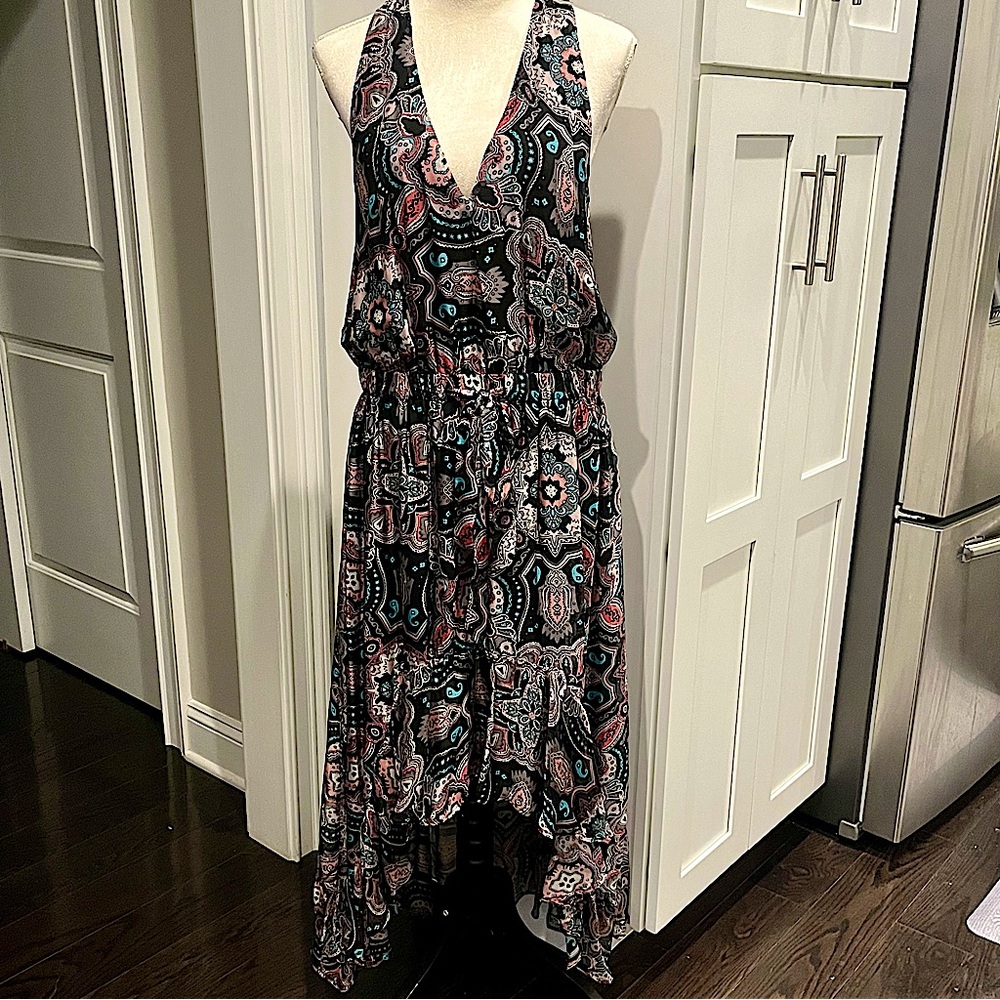 Ramy Brook High Low Floral Dress - Picture 15 of 16